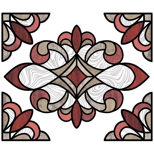 Fleur De Lis Living Stained Glass Window Decal & Reviews | Wayfair.ca